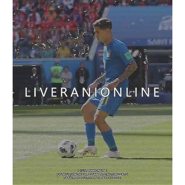 FIFA World Cup Russia 2018 Match No. 025, 2018-06-22 Brazil vs Costa Rica Saint Petersburg Stadium PILKA NOZNA MISTRZOSTWA SWIATA W PILCE NOZNEJ MUNDIAL ROSJA 2018 BRAZYLIA - KOSTARYKA FOT. JOHN BOTOS PROJECT PLUS/NEWSPIX.PL --- Newspix.pl PHILIPPE COUTINHO (BRA) AG ALDO LIVERANI SAS-ONLY ITALY