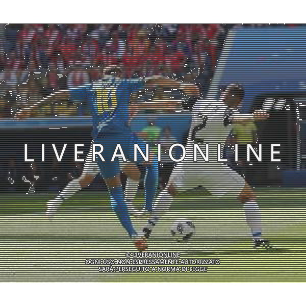 FIFA World Cup Russia 2018 Match No. 025, 2018-06-22 Brazil vs Costa Rica Saint Petersburg Stadium PILKA NOZNA MISTRZOSTWA SWIATA W PILCE NOZNEJ MUNDIAL ROSJA 2018 BRAZYLIA - KOSTARYKA FOT. JOHN BOTOS PROJECT PLUS/NEWSPIX.PL --- Newspix.pl NEYMAR (BRA) AG ALDO LIVERANI SAS-ONLY ITALY