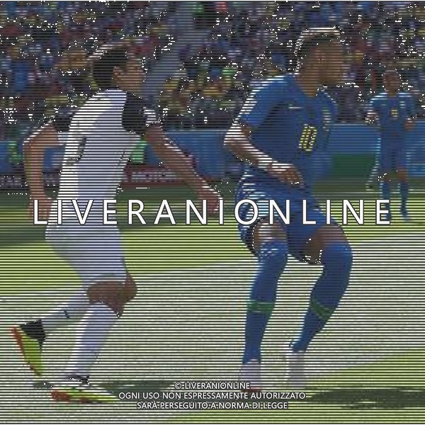 FIFA World Cup Russia 2018 Match No. 025, 2018-06-22 Brazil vs Costa Rica Saint Petersburg Stadium PILKA NOZNA MISTRZOSTWA SWIATA W PILCE NOZNEJ MUNDIAL ROSJA 2018 BRAZYLIA - KOSTARYKA FOT. JOHN BOTOS PROJECT PLUS/NEWSPIX.PL --- Newspix.pl NEYMAR (BRA) AG ALDO LIVERANI SAS-ONLY ITALY