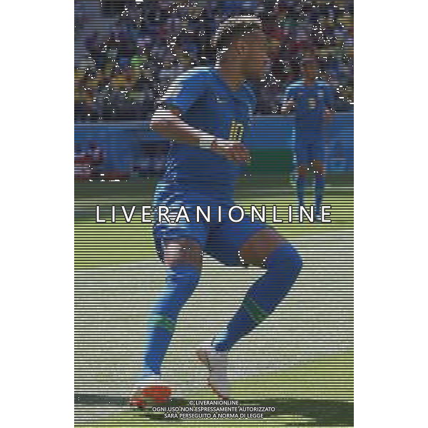 FIFA World Cup Russia 2018 Match No. 025, 2018-06-22 Brazil vs Costa Rica Saint Petersburg Stadium PILKA NOZNA MISTRZOSTWA SWIATA W PILCE NOZNEJ MUNDIAL ROSJA 2018 BRAZYLIA - KOSTARYKA FOT. JOHN BOTOS PROJECT PLUS/NEWSPIX.PL --- Newspix.pl NEYMAR (BRA) AG ALDO LIVERANI SAS-ONLY ITALY