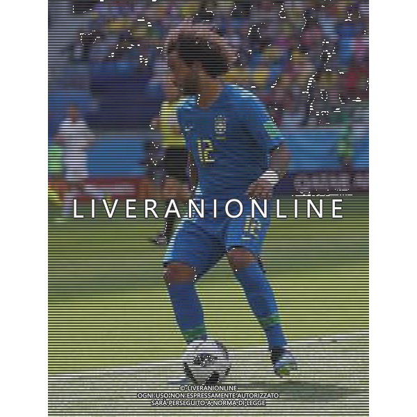FIFA World Cup Russia 2018 Match No. 025, 2018-06-22 Brazil vs Costa Rica Saint Petersburg Stadium PILKA NOZNA MISTRZOSTWA SWIATA W PILCE NOZNEJ MUNDIAL ROSJA 2018 BRAZYLIA - KOSTARYKA FOT. JOHN BOTOS PROJECT PLUS/NEWSPIX.PL --- Newspix.pl MARCELO (BRA) AG ALDO LIVERANI SAS-ONLY ITALY