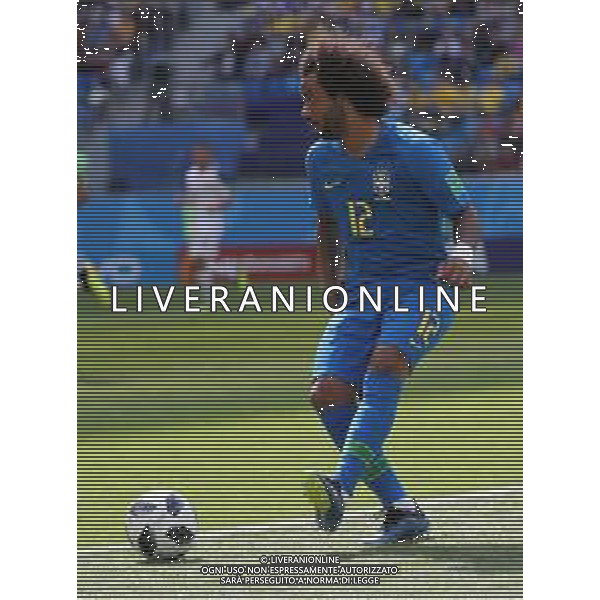 FIFA World Cup Russia 2018 Match No. 025, 2018-06-22 Brazil vs Costa Rica Saint Petersburg Stadium PILKA NOZNA MISTRZOSTWA SWIATA W PILCE NOZNEJ MUNDIAL ROSJA 2018 BRAZYLIA - KOSTARYKA FOT. JOHN BOTOS PROJECT PLUS/NEWSPIX.PL --- Newspix.pl MARCELO (BRA) AG ALDO LIVERANI SAS-ONLY ITALY