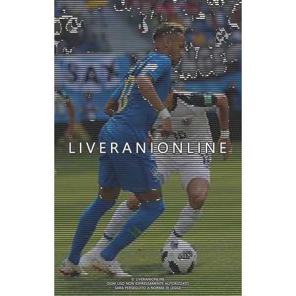 FIFA World Cup Russia 2018 Match No. 025, 2018-06-22 Brazil vs Costa Rica Saint Petersburg Stadium PILKA NOZNA MISTRZOSTWA SWIATA W PILCE NOZNEJ MUNDIAL ROSJA 2018 BRAZYLIA - KOSTARYKA FOT. JOHN BOTOS PROJECT PLUS/NEWSPIX.PL --- Newspix.pl NEYMAR (BRA) AG ALDO LIVERANI SAS-ONLY ITALY