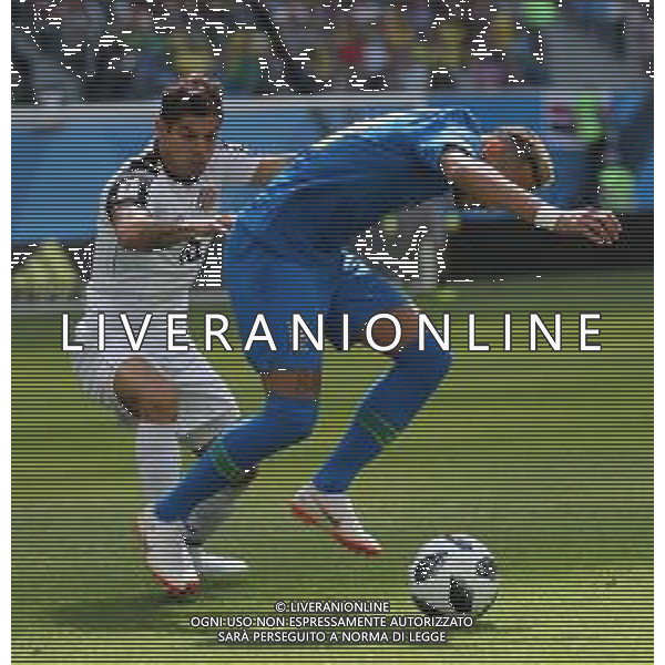 FIFA World Cup Russia 2018 Match No. 025, 2018-06-22 Brazil vs Costa Rica Saint Petersburg Stadium PILKA NOZNA MISTRZOSTWA SWIATA W PILCE NOZNEJ MUNDIAL ROSJA 2018 BRAZYLIA - KOSTARYKA FOT. JOHN BOTOS PROJECT PLUS/NEWSPIX.PL --- Newspix.pl NEYMAR (BRA) AG ALDO LIVERANI SAS-ONLY ITALY