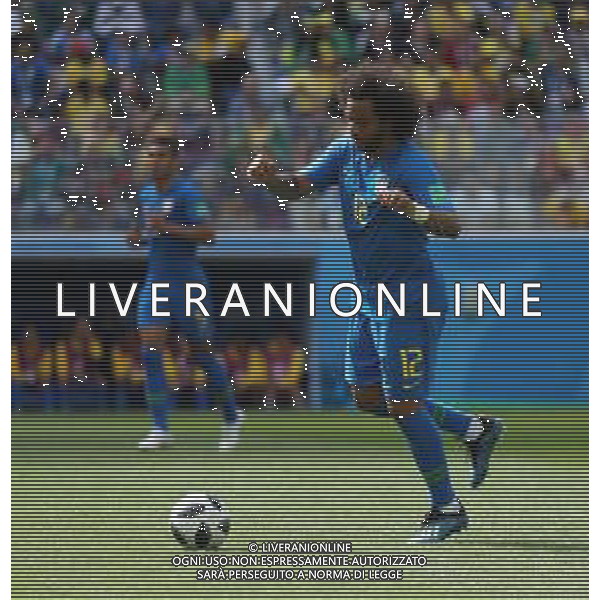 FIFA World Cup Russia 2018 Match No. 025, 2018-06-22 Brazil vs Costa Rica Saint Petersburg Stadium PILKA NOZNA MISTRZOSTWA SWIATA W PILCE NOZNEJ MUNDIAL ROSJA 2018 BRAZYLIA - KOSTARYKA FOT. JOHN BOTOS PROJECT PLUS/NEWSPIX.PL --- Newspix.pl MARCELO (BRA) AG ALDO LIVERANI SAS-ONLY ITALY