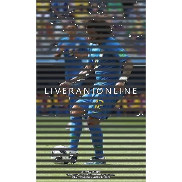 FIFA World Cup Russia 2018 Match No. 025, 2018-06-22 Brazil vs Costa Rica Saint Petersburg Stadium PILKA NOZNA MISTRZOSTWA SWIATA W PILCE NOZNEJ MUNDIAL ROSJA 2018 BRAZYLIA - KOSTARYKA FOT. JOHN BOTOS PROJECT PLUS/NEWSPIX.PL --- Newspix.pl MARCELO (BRA) AG ALDO LIVERANI SAS-ONLY ITALY