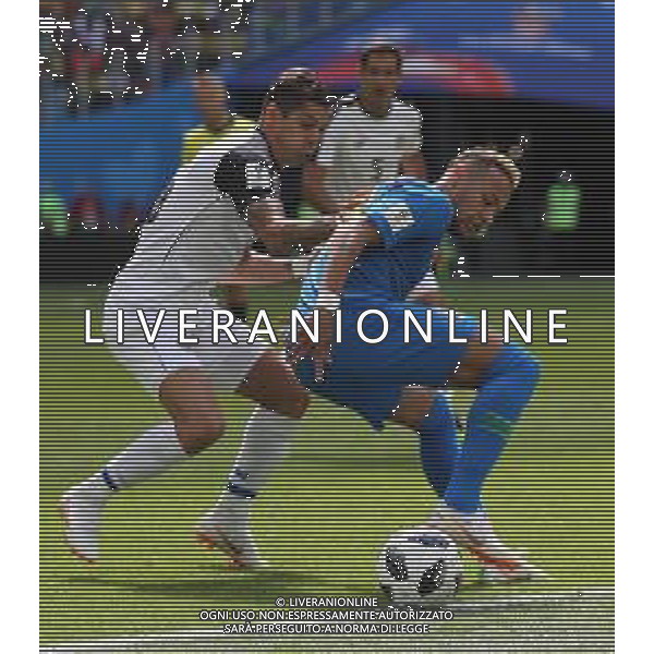FIFA World Cup Russia 2018 Match No. 025, 2018-06-22 Brazil vs Costa Rica Saint Petersburg Stadium PILKA NOZNA MISTRZOSTWA SWIATA W PILCE NOZNEJ MUNDIAL ROSJA 2018 BRAZYLIA - KOSTARYKA FOT. JOHN BOTOS PROJECT PLUS/NEWSPIX.PL --- Newspix.pl NEYMAR (BRA) AG ALDO LIVERANI SAS-ONLY ITALY
