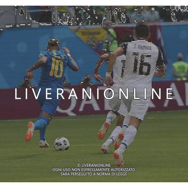 FIFA World Cup Russia 2018 Match No. 025, 2018-06-22 Brazil vs Costa Rica Saint Petersburg Stadium PILKA NOZNA MISTRZOSTWA SWIATA W PILCE NOZNEJ MUNDIAL ROSJA 2018 BRAZYLIA - KOSTARYKA FOT. JOHN BOTOS PROJECT PLUS/NEWSPIX.PL --- Newspix.pl NEYMAR (BRA) AG ALDO LIVERANI SAS-ONLY ITALY