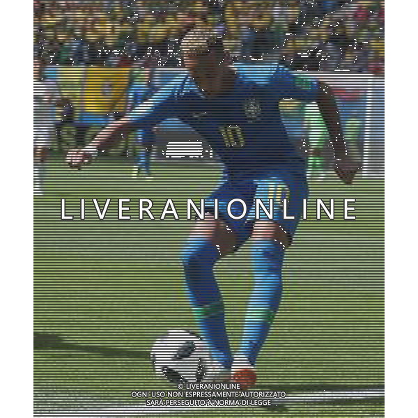 FIFA World Cup Russia 2018 Match No. 025, 2018-06-22 Brazil vs Costa Rica Saint Petersburg Stadium PILKA NOZNA MISTRZOSTWA SWIATA W PILCE NOZNEJ MUNDIAL ROSJA 2018 BRAZYLIA - KOSTARYKA FOT. JOHN BOTOS PROJECT PLUS/NEWSPIX.PL --- Newspix.pl NEYMAR (BRA) AG ALDO LIVERANI SAS-ONLY ITALY