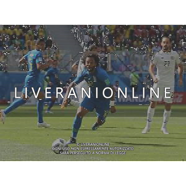 FIFA World Cup Russia 2018 Match No. 025, 2018-06-22 Brazil vs Costa Rica Saint Petersburg Stadium PILKA NOZNA MISTRZOSTWA SWIATA W PILCE NOZNEJ MUNDIAL ROSJA 2018 BRAZYLIA - KOSTARYKA FOT. JOHN BOTOS PROJECT PLUS/NEWSPIX.PL --- Newspix.pl MARCELO (BRA) AG ALDO LIVERANI SAS-ONLY ITALY