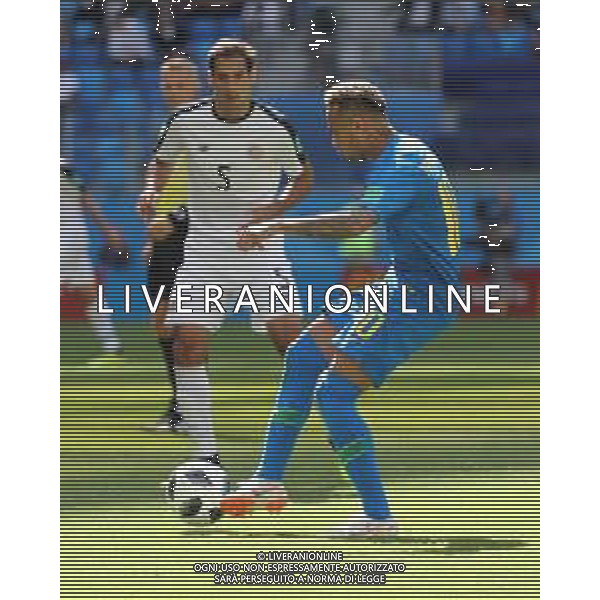 FIFA World Cup Russia 2018 Match No. 025, 2018-06-22 Brazil vs Costa Rica Saint Petersburg Stadium PILKA NOZNA MISTRZOSTWA SWIATA W PILCE NOZNEJ MUNDIAL ROSJA 2018 BRAZYLIA - KOSTARYKA FOT. JOHN BOTOS PROJECT PLUS/NEWSPIX.PL --- Newspix.pl NEYMAR (BRA) AG ALDO LIVERANI SAS-ONLY ITALY