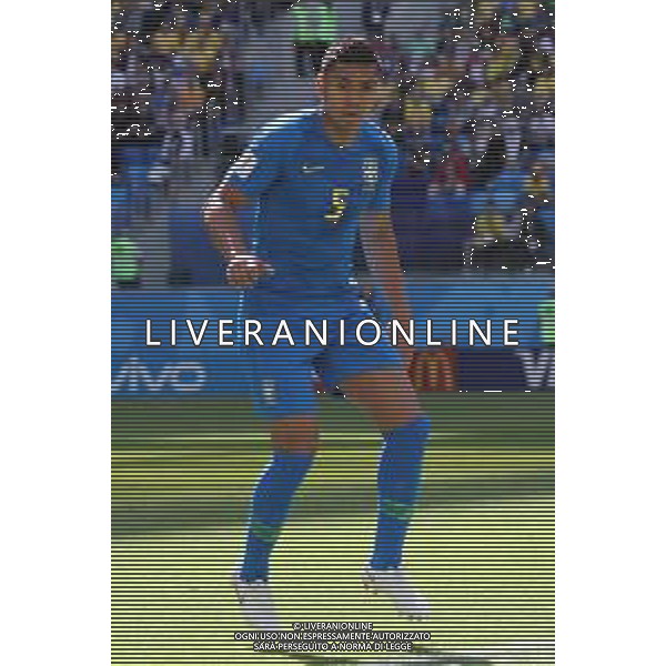FIFA World Cup Russia 2018 Match No. 025, 2018-06-22 Brazil vs Costa Rica Saint Petersburg Stadium PILKA NOZNA MISTRZOSTWA SWIATA W PILCE NOZNEJ MUNDIAL ROSJA 2018 BRAZYLIA - KOSTARYKA FOT. JOHN BOTOS PROJECT PLUS/NEWSPIX.PL --- Newspix.pl CASEMIRO (BRA) AG ALDO LIVERANI SAS-ONLY ITALY