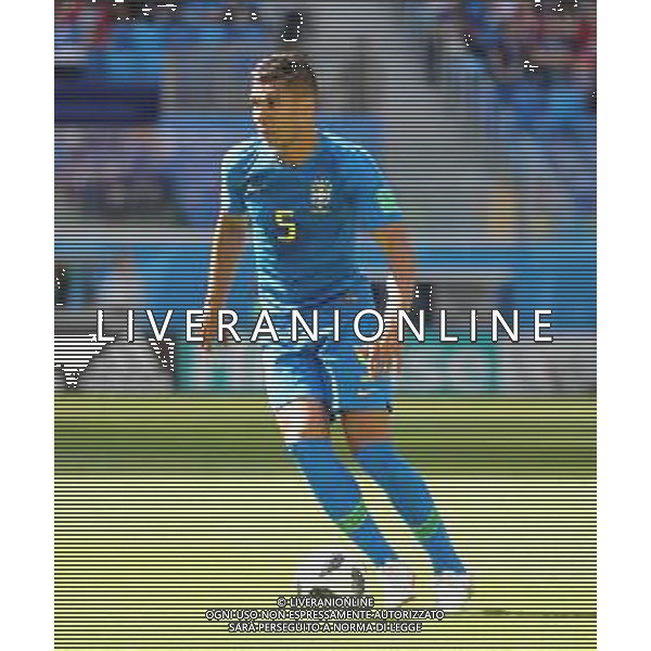FIFA World Cup Russia 2018 Match No. 025, 2018-06-22 Brazil vs Costa Rica Saint Petersburg Stadium PILKA NOZNA MISTRZOSTWA SWIATA W PILCE NOZNEJ MUNDIAL ROSJA 2018 BRAZYLIA - KOSTARYKA FOT. JOHN BOTOS PROJECT PLUS/NEWSPIX.PL --- Newspix.pl CASEMIRO (BRA) AG ALDO LIVERANI SAS-ONLY ITALY