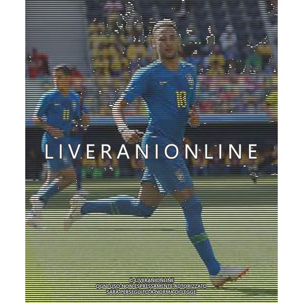 FIFA World Cup Russia 2018 Match No. 025, 2018-06-22 Brazil vs Costa Rica Saint Petersburg Stadium PILKA NOZNA MISTRZOSTWA SWIATA W PILCE NOZNEJ MUNDIAL ROSJA 2018 BRAZYLIA - KOSTARYKA FOT. JOHN BOTOS PROJECT PLUS/NEWSPIX.PL --- Newspix.pl NEYMAR (BRA) AG ALDO LIVERANI SAS-ONLY ITALY