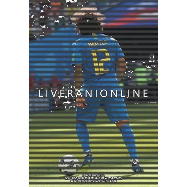 FIFA World Cup Russia 2018 Match No. 025, 2018-06-22 Brazil vs Costa Rica Saint Petersburg Stadium PILKA NOZNA MISTRZOSTWA SWIATA W PILCE NOZNEJ MUNDIAL ROSJA 2018 BRAZYLIA - KOSTARYKA FOT. JOHN BOTOS PROJECT PLUS/NEWSPIX.PL --- Newspix.pl MARCELO (BRA) AG ALDO LIVERANI SAS-ONLY ITALY