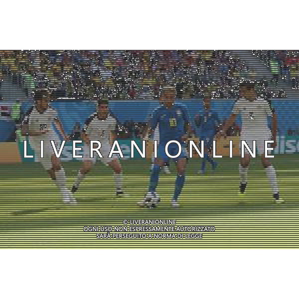 FIFA World Cup Russia 2018 Match No. 025, 2018-06-22 Brazil vs Costa Rica Saint Petersburg Stadium PILKA NOZNA MISTRZOSTWA SWIATA W PILCE NOZNEJ MUNDIAL ROSJA 2018 BRAZYLIA - KOSTARYKA FOT. JOHN BOTOS PROJECT PLUS/NEWSPIX.PL --- Newspix.pl NEYMAR (BRA) AG ALDO LIVERANI SAS-ONLY ITALY