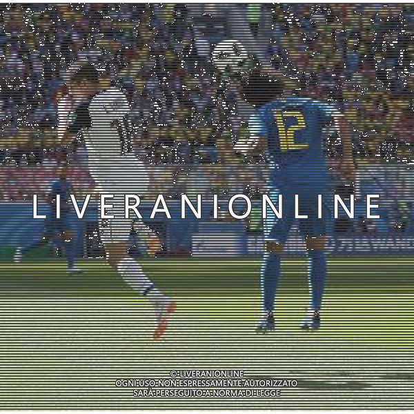FIFA World Cup Russia 2018 Match No. 025, 2018-06-22 Brazil vs Costa Rica Saint Petersburg Stadium PILKA NOZNA MISTRZOSTWA SWIATA W PILCE NOZNEJ MUNDIAL ROSJA 2018 BRAZYLIA - KOSTARYKA FOT. JOHN BOTOS PROJECT PLUS/NEWSPIX.PL --- Newspix.pl MARCELO (BRA) AG ALDO LIVERANI SAS-ONLY ITALY