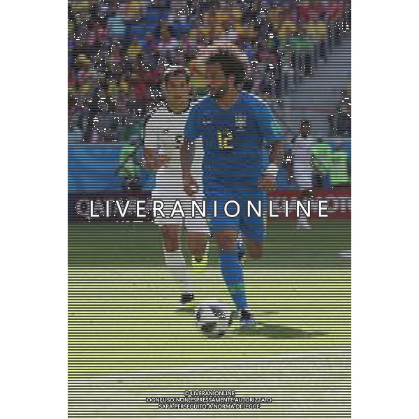 FIFA World Cup Russia 2018 Match No. 025, 2018-06-22 Brazil vs Costa Rica Saint Petersburg Stadium PILKA NOZNA MISTRZOSTWA SWIATA W PILCE NOZNEJ MUNDIAL ROSJA 2018 BRAZYLIA - KOSTARYKA FOT. JOHN BOTOS PROJECT PLUS/NEWSPIX.PL --- Newspix.pl MARCELO (BRA) AG ALDO LIVERANI SAS-ONLY ITALY
