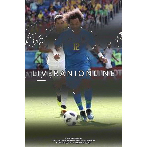 FIFA World Cup Russia 2018 Match No. 025, 2018-06-22 Brazil vs Costa Rica Saint Petersburg Stadium PILKA NOZNA MISTRZOSTWA SWIATA W PILCE NOZNEJ MUNDIAL ROSJA 2018 BRAZYLIA - KOSTARYKA FOT. JOHN BOTOS PROJECT PLUS/NEWSPIX.PL --- Newspix.pl MARCELO (BRA) AG ALDO LIVERANI SAS-ONLY ITALY
