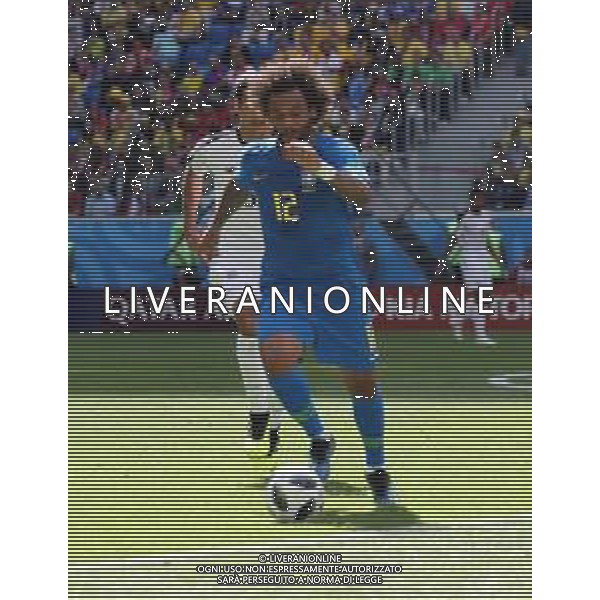 FIFA World Cup Russia 2018 Match No. 025, 2018-06-22 Brazil vs Costa Rica Saint Petersburg Stadium PILKA NOZNA MISTRZOSTWA SWIATA W PILCE NOZNEJ MUNDIAL ROSJA 2018 BRAZYLIA - KOSTARYKA FOT. JOHN BOTOS PROJECT PLUS/NEWSPIX.PL --- Newspix.pl MARCELO (BRA) AG ALDO LIVERANI SAS-ONLY ITALY
