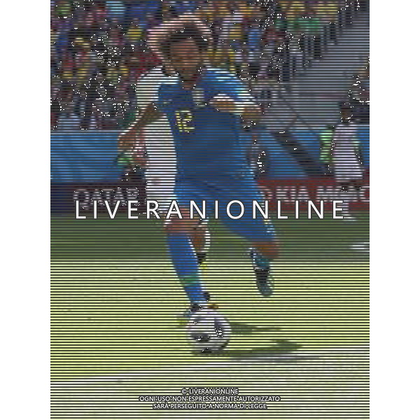 FIFA World Cup Russia 2018 Match No. 025, 2018-06-22 Brazil vs Costa Rica Saint Petersburg Stadium PILKA NOZNA MISTRZOSTWA SWIATA W PILCE NOZNEJ MUNDIAL ROSJA 2018 BRAZYLIA - KOSTARYKA FOT. JOHN BOTOS PROJECT PLUS/NEWSPIX.PL --- Newspix.pl MARCELO (BRA) AG ALDO LIVERANI SAS-ONLY ITALY