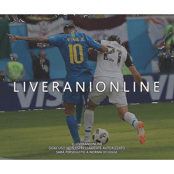 FIFA World Cup Russia 2018 Match No. 025, 2018-06-22 Brazil vs Costa Rica Saint Petersburg Stadium PILKA NOZNA MISTRZOSTWA SWIATA W PILCE NOZNEJ MUNDIAL ROSJA 2018 BRAZYLIA - KOSTARYKA FOT. JOHN BOTOS PROJECT PLUS/NEWSPIX.PL --- Newspix.pl NEYMAR (BRA) AG ALDO LIVERANI SAS-ONLY ITALY