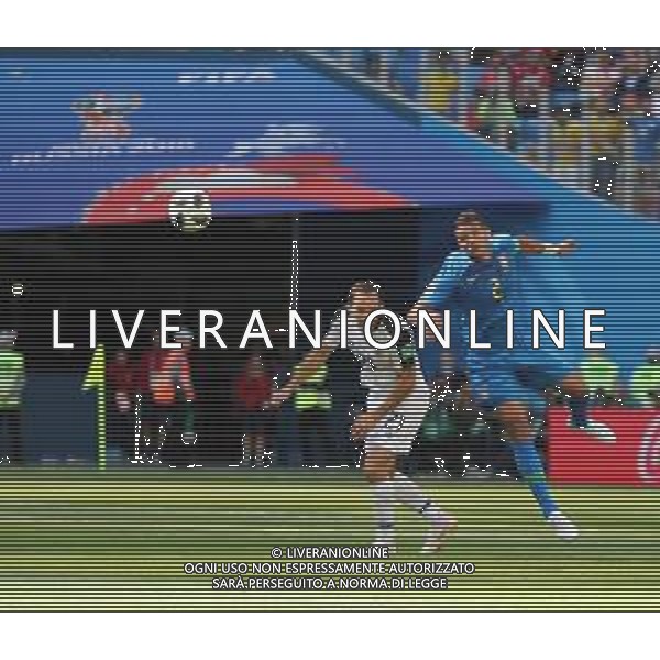FIFA World Cup Russia 2018 Match No. 025, 2018-06-22 Brazil vs Costa Rica Saint Petersburg Stadium PILKA NOZNA MISTRZOSTWA SWIATA W PILCE NOZNEJ MUNDIAL ROSJA 2018 BRAZYLIA - KOSTARYKA FOT. JOHN BOTOS PROJECT PLUS/NEWSPIX.PL --- Newspix.pl THIAGO SILVA (BRA) AG ALDO LIVERANI SAS-ONLY ITALY