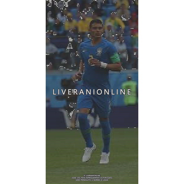 FIFA World Cup Russia 2018 Match No. 025, 2018-06-22 Brazil vs Costa Rica Saint Petersburg Stadium PILKA NOZNA MISTRZOSTWA SWIATA W PILCE NOZNEJ MUNDIAL ROSJA 2018 BRAZYLIA - KOSTARYKA FOT. JOHN BOTOS PROJECT PLUS/NEWSPIX.PL --- Newspix.pl THIAGO SILVA (BRA) AG ALDO LIVERANI SAS-ONLY ITALY