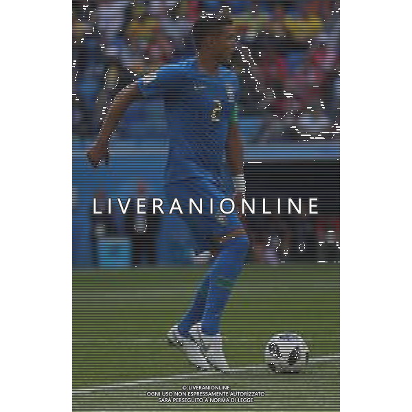 FIFA World Cup Russia 2018 Match No. 025, 2018-06-22 Brazil vs Costa Rica Saint Petersburg Stadium PILKA NOZNA MISTRZOSTWA SWIATA W PILCE NOZNEJ MUNDIAL ROSJA 2018 BRAZYLIA - KOSTARYKA FOT. JOHN BOTOS PROJECT PLUS/NEWSPIX.PL --- Newspix.pl THIAGO SILVA (BRA) AG ALDO LIVERANI SAS-ONLY ITALY