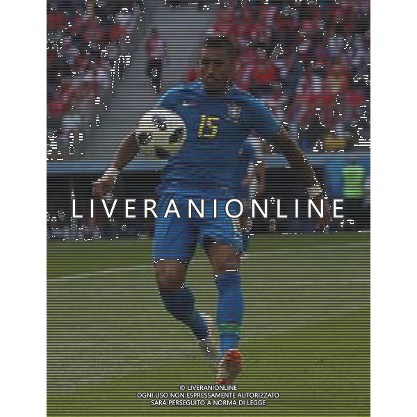 FIFA World Cup Russia 2018 Match No. 025, 2018-06-22 Brazil vs Costa Rica Saint Petersburg Stadium PILKA NOZNA MISTRZOSTWA SWIATA W PILCE NOZNEJ MUNDIAL ROSJA 2018 BRAZYLIA - KOSTARYKA FOT. JOHN BOTOS PROJECT PLUS/NEWSPIX.PL --- Newspix.pl PAULINHO (BRA) AG ALDO LIVERANI SAS-ONLY ITALY
