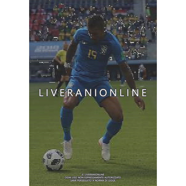 FIFA World Cup Russia 2018 Match No. 025, 2018-06-22 Brazil vs Costa Rica Saint Petersburg Stadium PILKA NOZNA MISTRZOSTWA SWIATA W PILCE NOZNEJ MUNDIAL ROSJA 2018 BRAZYLIA - KOSTARYKA FOT. JOHN BOTOS PROJECT PLUS/NEWSPIX.PL --- Newspix.pl PAULINHO (BRA) AG ALDO LIVERANI SAS-ONLY ITALY