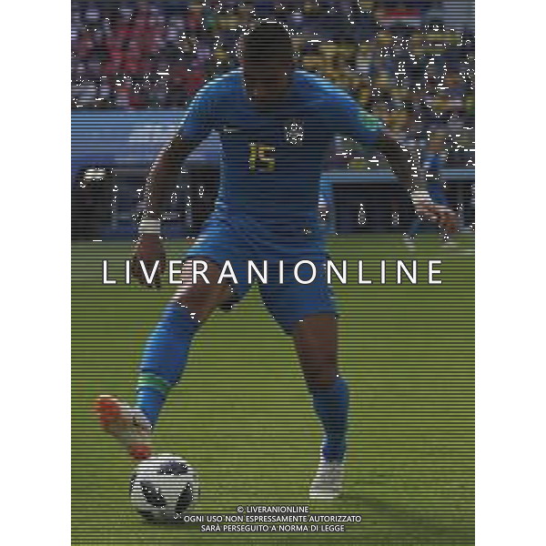 FIFA World Cup Russia 2018 Match No. 025, 2018-06-22 Brazil vs Costa Rica Saint Petersburg Stadium PILKA NOZNA MISTRZOSTWA SWIATA W PILCE NOZNEJ MUNDIAL ROSJA 2018 BRAZYLIA - KOSTARYKA FOT. JOHN BOTOS PROJECT PLUS/NEWSPIX.PL --- Newspix.pl PAULINHO (BRA) AG ALDO LIVERANI SAS-ONLY ITALY