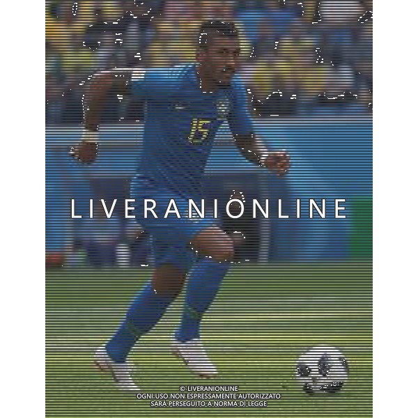 FIFA World Cup Russia 2018 Match No. 025, 2018-06-22 Brazil vs Costa Rica Saint Petersburg Stadium PILKA NOZNA MISTRZOSTWA SWIATA W PILCE NOZNEJ MUNDIAL ROSJA 2018 BRAZYLIA - KOSTARYKA FOT. JOHN BOTOS PROJECT PLUS/NEWSPIX.PL --- Newspix.pl PAULINHO (BRA) AG ALDO LIVERANI SAS-ONLY ITALY