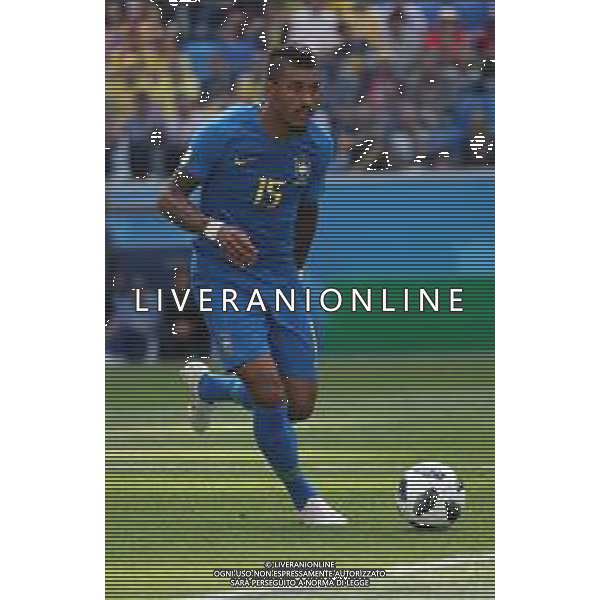 FIFA World Cup Russia 2018 Match No. 025, 2018-06-22 Brazil vs Costa Rica Saint Petersburg Stadium PILKA NOZNA MISTRZOSTWA SWIATA W PILCE NOZNEJ MUNDIAL ROSJA 2018 BRAZYLIA - KOSTARYKA FOT. JOHN BOTOS PROJECT PLUS/NEWSPIX.PL --- Newspix.pl PAULINHO (BRA) AG ALDO LIVERANI SAS-ONLY ITALY