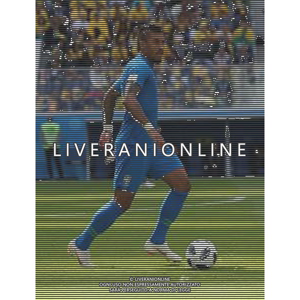 FIFA World Cup Russia 2018 Match No. 025, 2018-06-22 Brazil vs Costa Rica Saint Petersburg Stadium PILKA NOZNA MISTRZOSTWA SWIATA W PILCE NOZNEJ MUNDIAL ROSJA 2018 BRAZYLIA - KOSTARYKA FOT. JOHN BOTOS PROJECT PLUS/NEWSPIX.PL --- Newspix.pl PAULINHO (BRA) AG ALDO LIVERANI SAS-ONLY ITALY