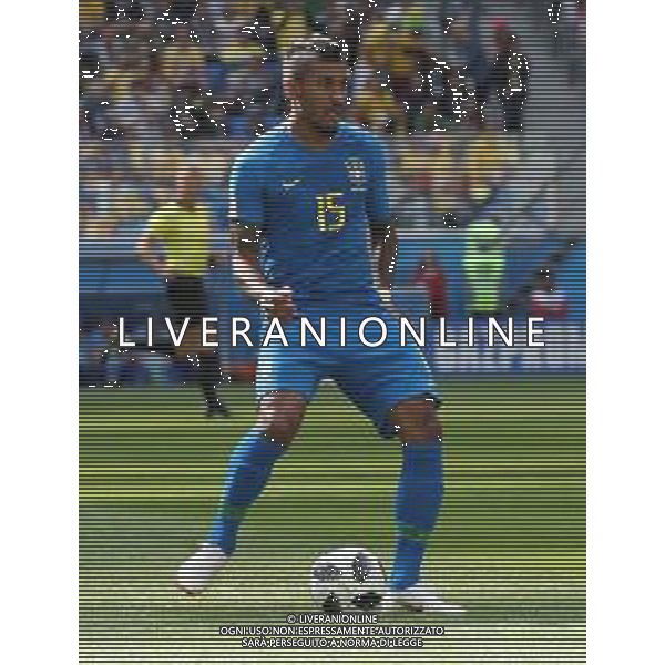 FIFA World Cup Russia 2018 Match No. 025, 2018-06-22 Brazil vs Costa Rica Saint Petersburg Stadium PILKA NOZNA MISTRZOSTWA SWIATA W PILCE NOZNEJ MUNDIAL ROSJA 2018 BRAZYLIA - KOSTARYKA FOT. JOHN BOTOS PROJECT PLUS/NEWSPIX.PL --- Newspix.pl PAULINHO (BRA) AG ALDO LIVERANI SAS-ONLY ITALY