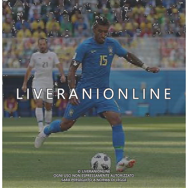 FIFA World Cup Russia 2018 Match No. 025, 2018-06-22 Brazil vs Costa Rica Saint Petersburg Stadium PILKA NOZNA MISTRZOSTWA SWIATA W PILCE NOZNEJ MUNDIAL ROSJA 2018 BRAZYLIA - KOSTARYKA FOT. JOHN BOTOS PROJECT PLUS/NEWSPIX.PL --- Newspix.pl PAULINHO (BRA) AG ALDO LIVERANI SAS-ONLY ITALY