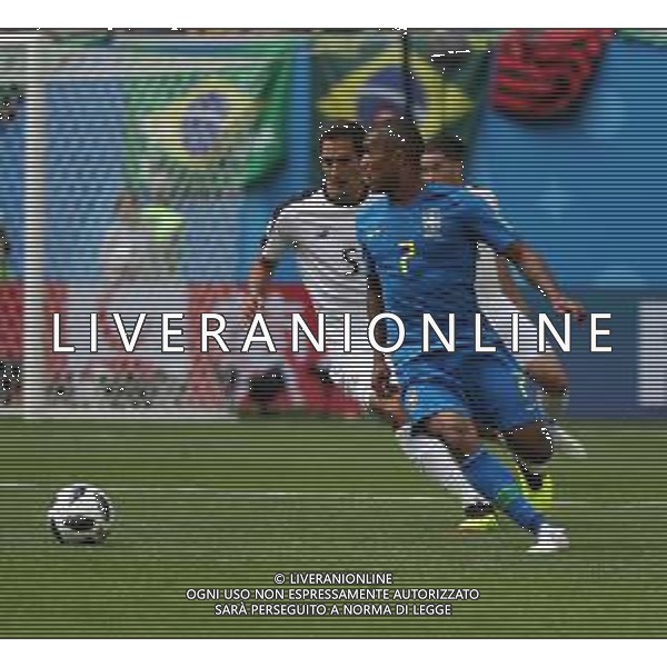 FIFA World Cup Russia 2018 Match No. 025, 2018-06-22 Brazil vs Costa Rica Saint Petersburg Stadium PILKA NOZNA MISTRZOSTWA SWIATA W PILCE NOZNEJ MUNDIAL ROSJA 2018 BRAZYLIA - KOSTARYKA FOT. JOHN BOTOS PROJECT PLUS/NEWSPIX.PL --- Newspix.pl D. COSTA (BRA) AG ALDO LIVERANI SAS-ONLY ITALY