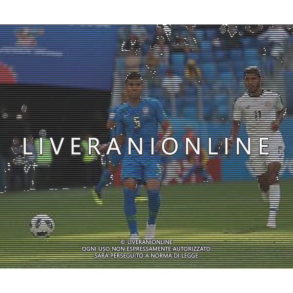 FIFA World Cup Russia 2018 Match No. 025, 2018-06-22 Brazil vs Costa Rica Saint Petersburg Stadium PILKA NOZNA MISTRZOSTWA SWIATA W PILCE NOZNEJ MUNDIAL ROSJA 2018 BRAZYLIA - KOSTARYKA FOT. JOHN BOTOS PROJECT PLUS/NEWSPIX.PL --- Newspix.pl CASEMIRO (BRA) AG ALDO LIVERANI SAS-ONLY ITALY