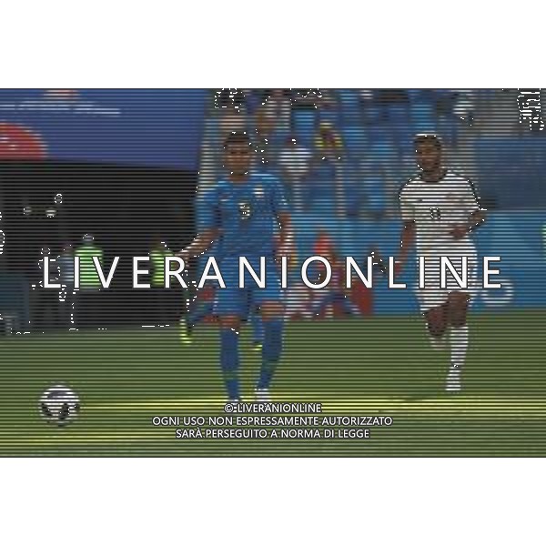 FIFA World Cup Russia 2018 Match No. 025, 2018-06-22 Brazil vs Costa Rica Saint Petersburg Stadium PILKA NOZNA MISTRZOSTWA SWIATA W PILCE NOZNEJ MUNDIAL ROSJA 2018 BRAZYLIA - KOSTARYKA FOT. JOHN BOTOS PROJECT PLUS/NEWSPIX.PL --- Newspix.pl CASEMIRO (BRA) AG ALDO LIVERANI SAS-ONLY ITALY