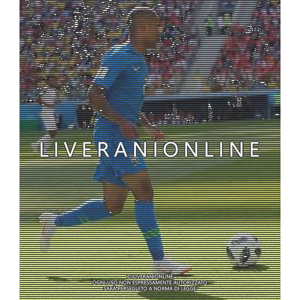 FIFA World Cup Russia 2018 Match No. 025, 2018-06-22 Brazil vs Costa Rica Saint Petersburg Stadium PILKA NOZNA MISTRZOSTWA SWIATA W PILCE NOZNEJ MUNDIAL ROSJA 2018 BRAZYLIA - KOSTARYKA FOT. JOHN BOTOS PROJECT PLUS/NEWSPIX.PL --- Newspix.pl D. COSTA (BRA) AG ALDO LIVERANI SAS-ONLY ITALY