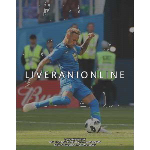 FIFA World Cup Russia 2018 Match No. 025, 2018-06-22 Brazil vs Costa Rica Saint Petersburg Stadium PILKA NOZNA MISTRZOSTWA SWIATA W PILCE NOZNEJ MUNDIAL ROSJA 2018 BRAZYLIA - KOSTARYKA FOT. JOHN BOTOS PROJECT PLUS/NEWSPIX.PL --- Newspix.pl NEYMAR (BRA) AG ALDO LIVERANI SAS-ONLY ITALY