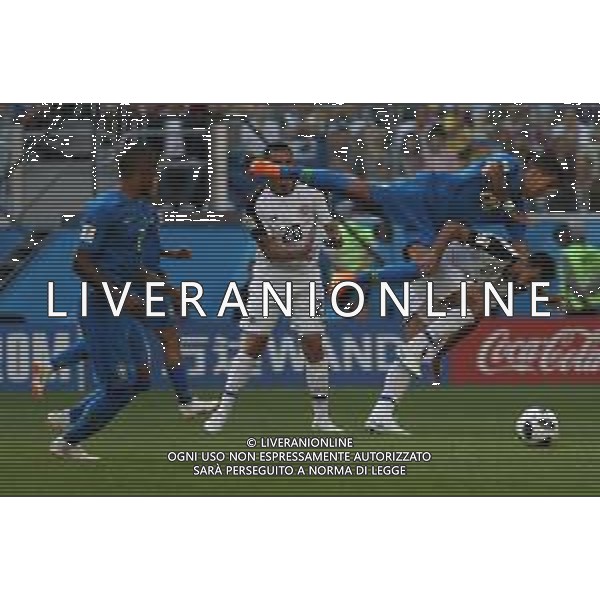 FIFA World Cup Russia 2018 Match No. 025, 2018-06-22 Brazil vs Costa Rica Saint Petersburg Stadium PILKA NOZNA MISTRZOSTWA SWIATA W PILCE NOZNEJ MUNDIAL ROSJA 2018 BRAZYLIA - KOSTARYKA FOT. JOHN BOTOS PROJECT PLUS/NEWSPIX.PL --- Newspix.pl FIRMINO (BRA) AG ALDO LIVERANI SAS-ONLY ITALY