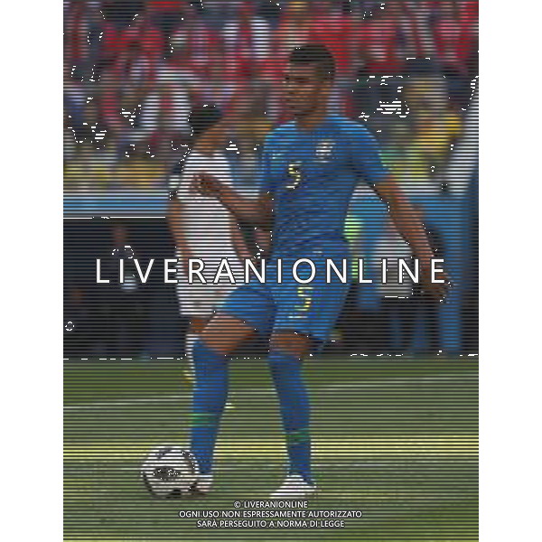 FIFA World Cup Russia 2018 Match No. 025, 2018-06-22 Brazil vs Costa Rica Saint Petersburg Stadium PILKA NOZNA MISTRZOSTWA SWIATA W PILCE NOZNEJ MUNDIAL ROSJA 2018 BRAZYLIA - KOSTARYKA FOT. JOHN BOTOS PROJECT PLUS/NEWSPIX.PL --- Newspix.pl CASEMIRO (BRA) AG ALDO LIVERANI SAS-ONLY ITALY