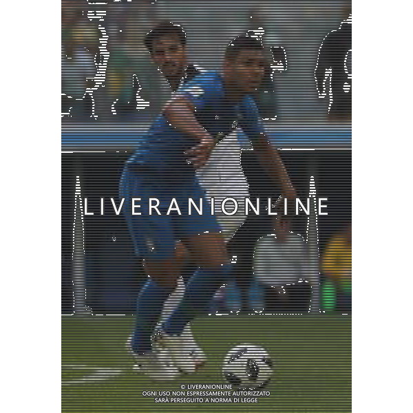 FIFA World Cup Russia 2018 Match No. 025, 2018-06-22 Brazil vs Costa Rica Saint Petersburg Stadium PILKA NOZNA MISTRZOSTWA SWIATA W PILCE NOZNEJ MUNDIAL ROSJA 2018 BRAZYLIA - KOSTARYKA FOT. JOHN BOTOS PROJECT PLUS/NEWSPIX.PL --- Newspix.pl CASEMIRO (BRA) AG ALDO LIVERANI SAS-ONLY ITALY