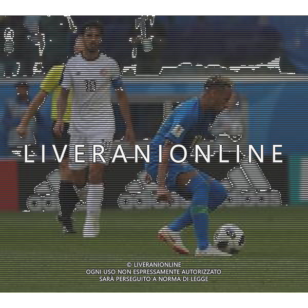 FIFA World Cup Russia 2018 Match No. 025, 2018-06-22 Brazil vs Costa Rica Saint Petersburg Stadium PILKA NOZNA MISTRZOSTWA SWIATA W PILCE NOZNEJ MUNDIAL ROSJA 2018 BRAZYLIA - KOSTARYKA FOT. JOHN BOTOS PROJECT PLUS/NEWSPIX.PL --- Newspix.pl NEYMAR (BRA) AG ALDO LIVERANI SAS-ONLY ITALY