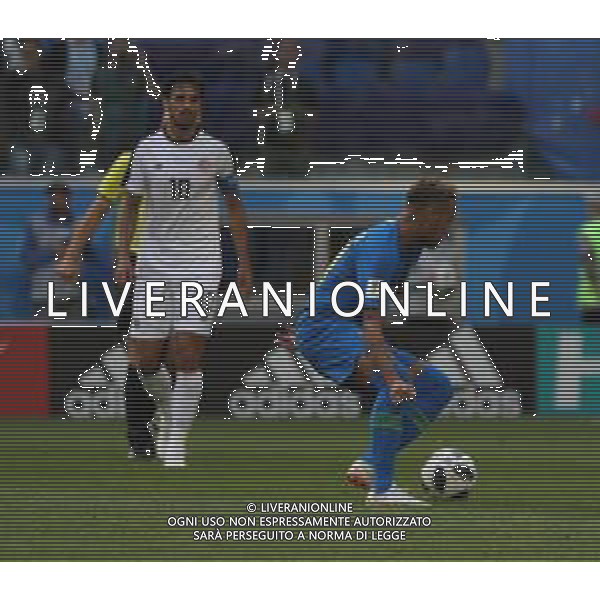 FIFA World Cup Russia 2018 Match No. 025, 2018-06-22 Brazil vs Costa Rica Saint Petersburg Stadium PILKA NOZNA MISTRZOSTWA SWIATA W PILCE NOZNEJ MUNDIAL ROSJA 2018 BRAZYLIA - KOSTARYKA FOT. JOHN BOTOS PROJECT PLUS/NEWSPIX.PL --- Newspix.pl NEYMAR (BRA) AG ALDO LIVERANI SAS-ONLY ITALY