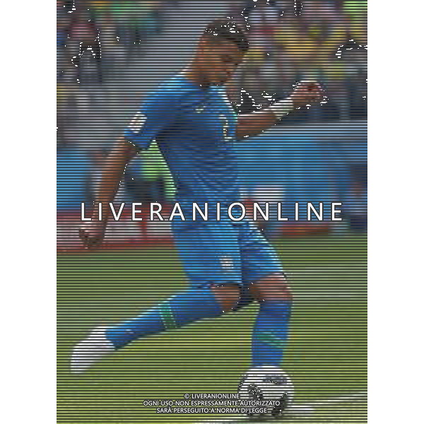 FIFA World Cup Russia 2018 Match No. 025, 2018-06-22 Brazil vs Costa Rica Saint Petersburg Stadium PILKA NOZNA MISTRZOSTWA SWIATA W PILCE NOZNEJ MUNDIAL ROSJA 2018 BRAZYLIA - KOSTARYKA FOT. JOHN BOTOS PROJECT PLUS/NEWSPIX.PL --- Newspix.pl THIAGO SILVA (BRA) AG ALDO LIVERANI SAS-ONLY ITALY
