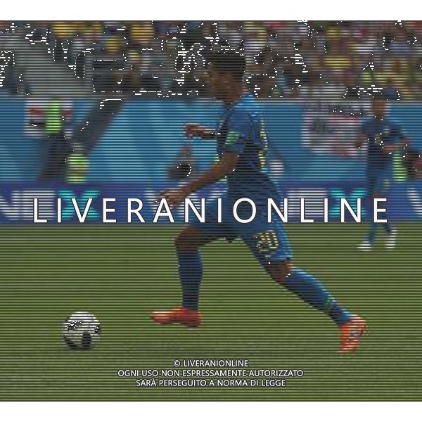 FIFA World Cup Russia 2018 Match No. 025, 2018-06-22 Brazil vs Costa Rica Saint Petersburg Stadium PILKA NOZNA MISTRZOSTWA SWIATA W PILCE NOZNEJ MUNDIAL ROSJA 2018 BRAZYLIA - KOSTARYKA FOT. JOHN BOTOS PROJECT PLUS/NEWSPIX.PL --- Newspix.pl FIRMINO (BRA) AG ALDO LIVERANI SAS-ONLY ITALY