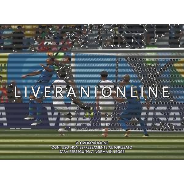 FIFA World Cup Russia 2018 Match No. 025, 2018-06-22 Brazil vs Costa Rica Saint Petersburg Stadium PILKA NOZNA MISTRZOSTWA SWIATA W PILCE NOZNEJ MUNDIAL ROSJA 2018 BRAZYLIA - KOSTARYKA FOT. JOHN BOTOS PROJECT PLUS/NEWSPIX.PL --- Newspix.pl CASEMIRO (BRA) AG ALDO LIVERANI SAS-ONLY ITALY